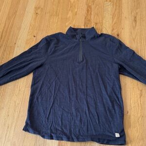 Marine Layer Men's Dark Blue Zip-Up  size M